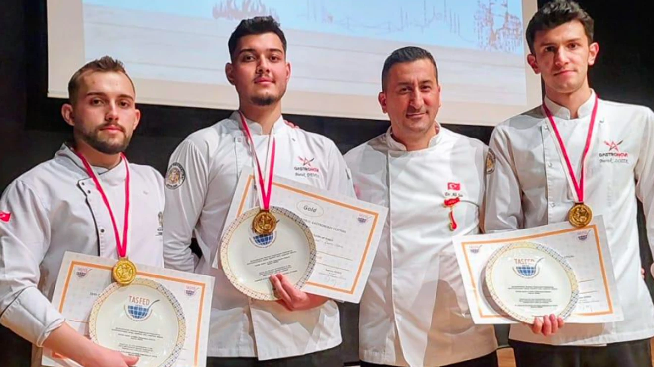 Selçuk Üniversitesi, gastronomi ve mutfak sanatlarında dünya birincisi